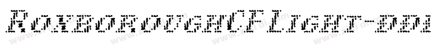 RoxboroughCF Light字体转换 RoxboroughCF Light字体转换